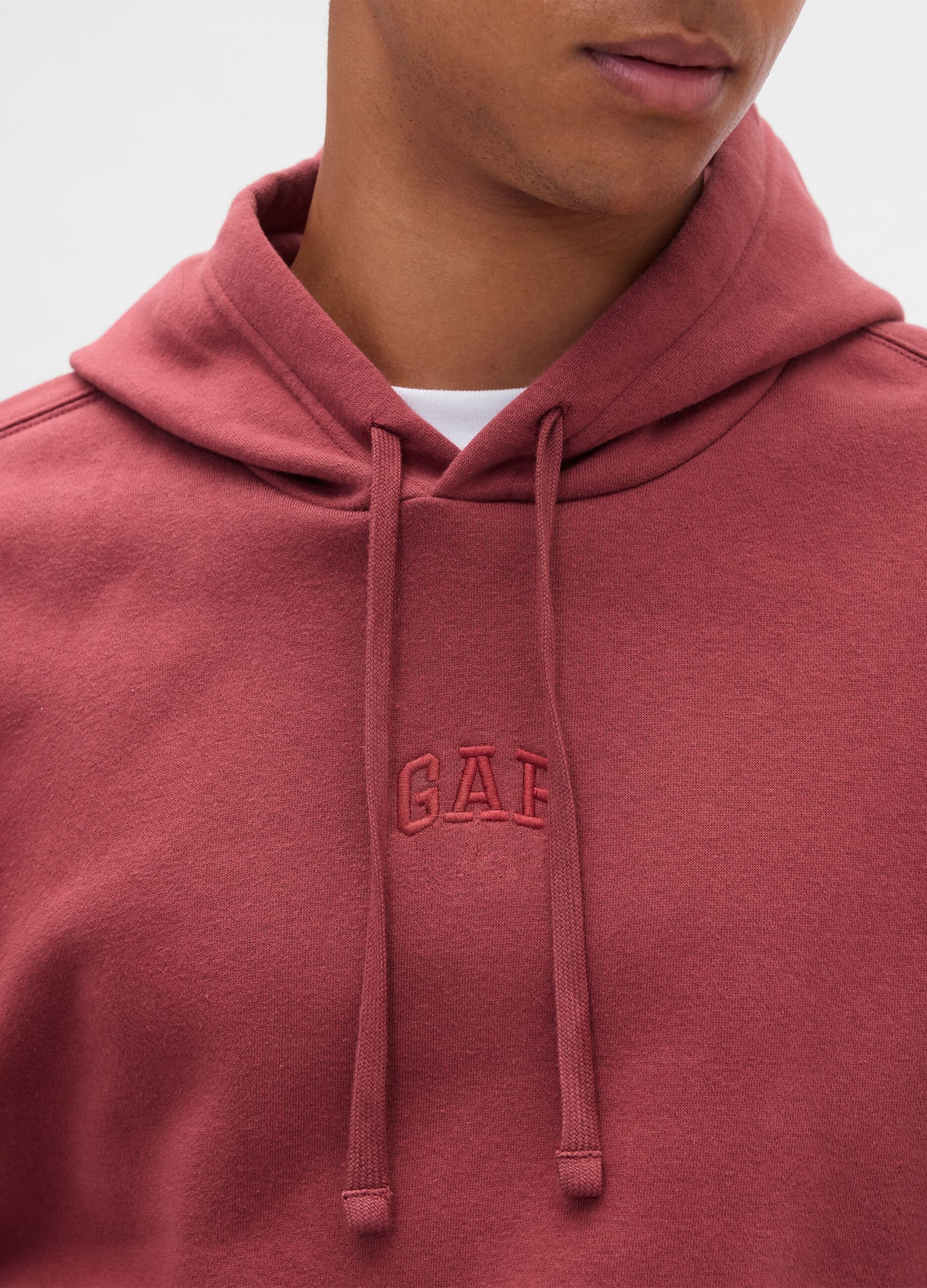 Felpa rossa con cappuccio_3