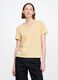 T-shirt a righe gialle in cotone Gap_0