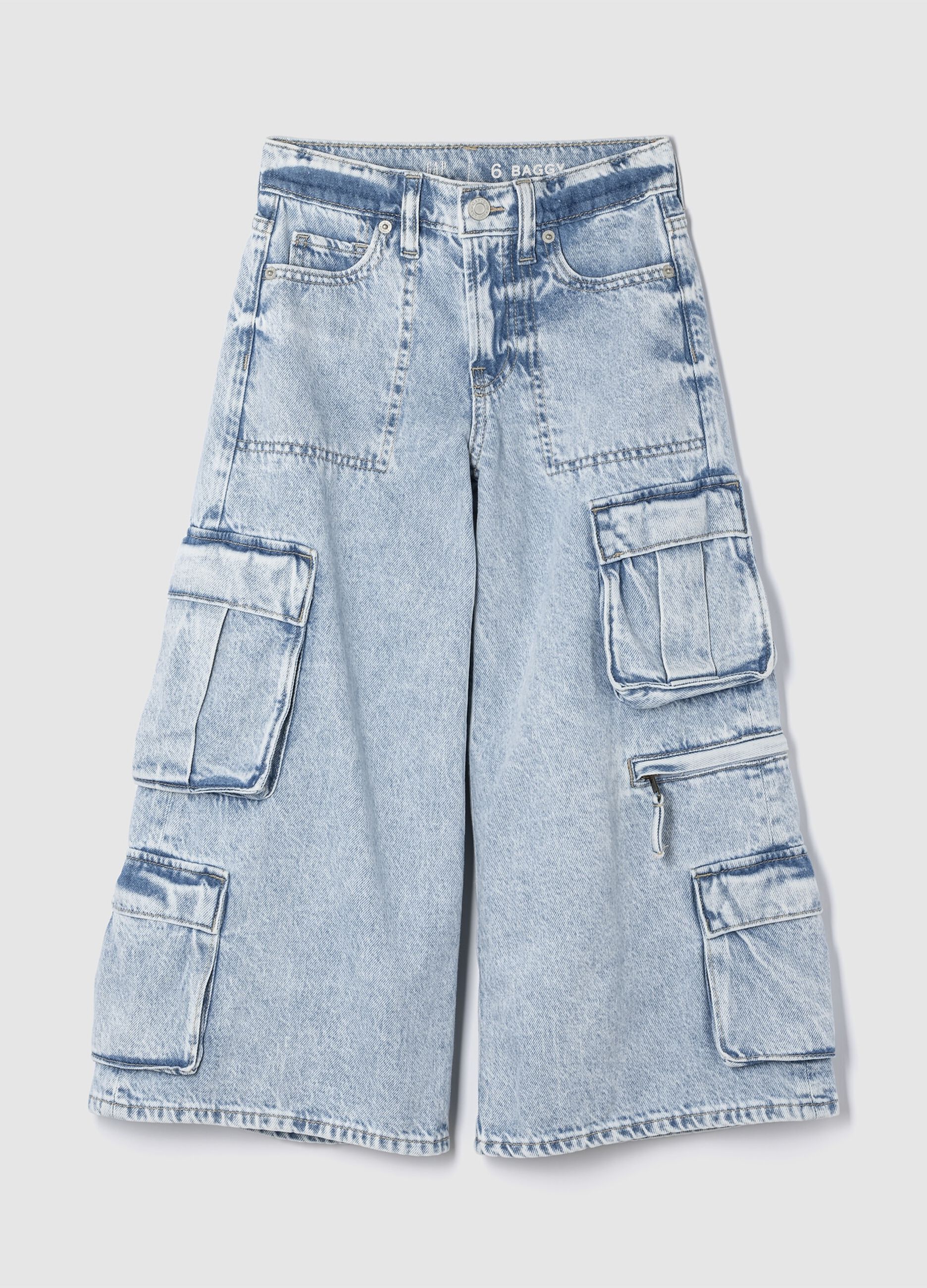 Jeans baggy fit multi tasche