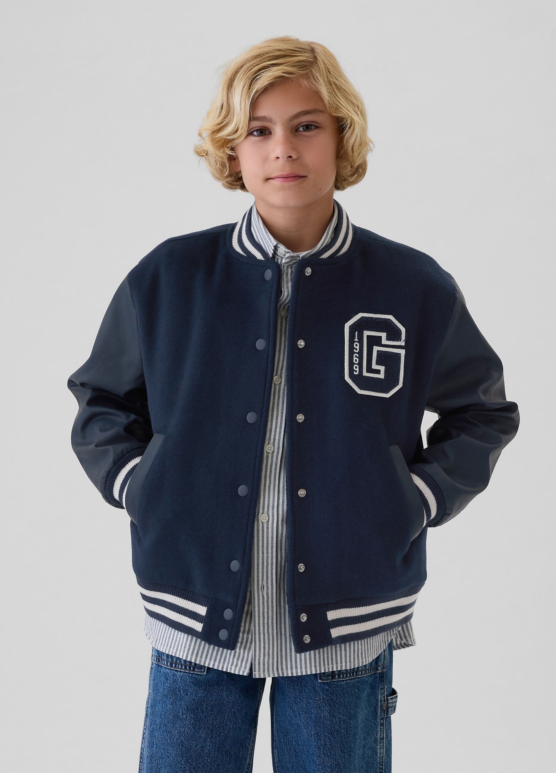 Giacca varsity con logo_3