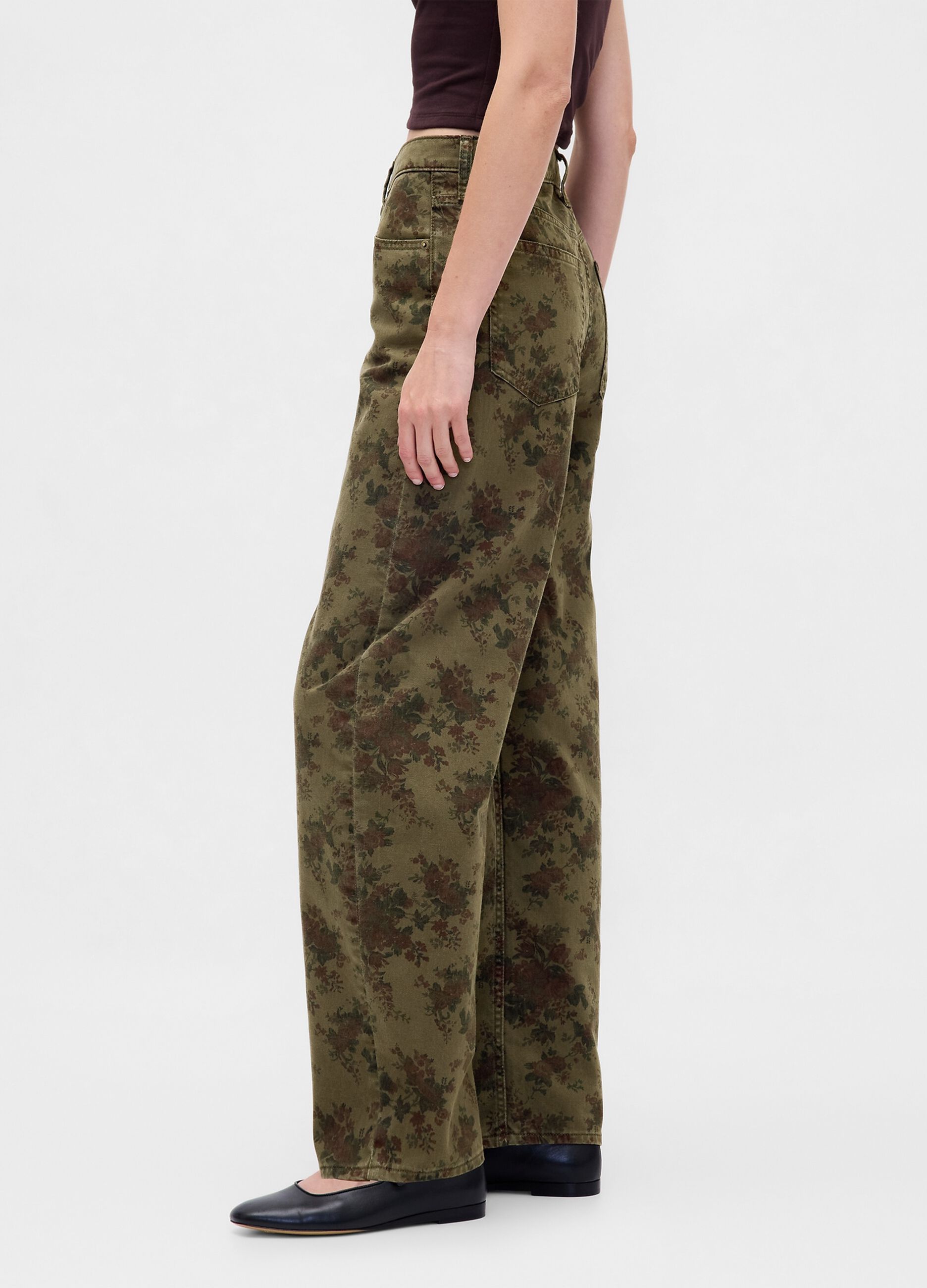 Pantaloni verdi in cotone_3