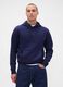 Blue Hoodie Sweatshirt_0
