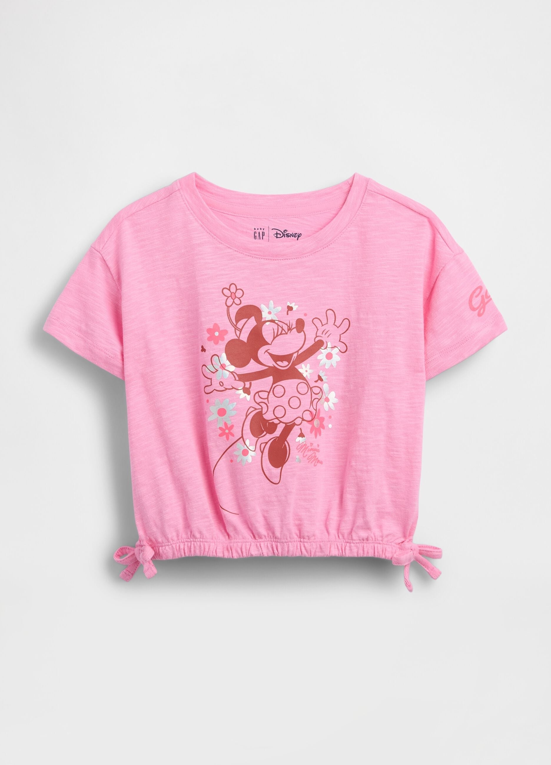 T-shirt Minnie Disney a maniche corte in puro cotone