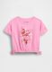 T-shirt Minnie Disney a maniche corte in puro cotone_0