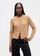 Cardigan beige in misto cotone_1