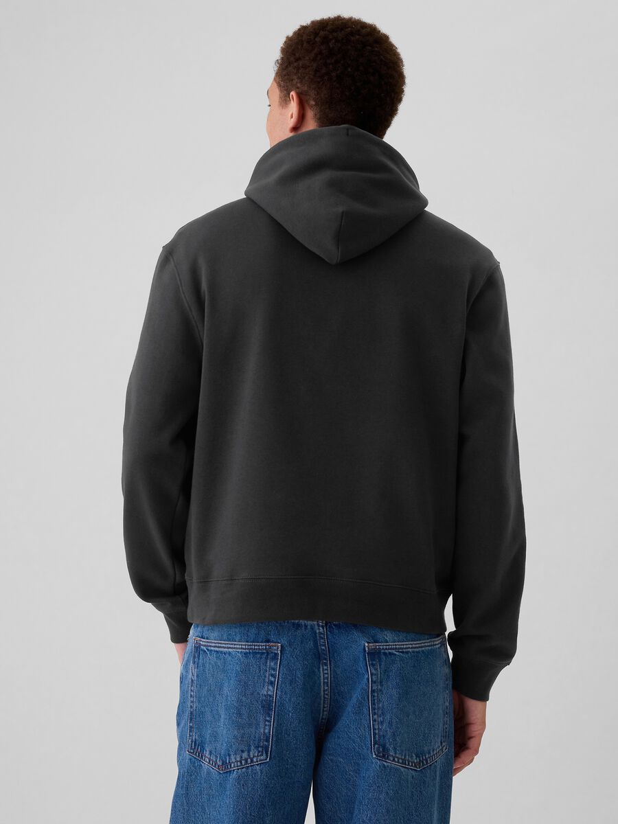 Full-zip con bande rigate ricamo logo Athletic Uomo_2