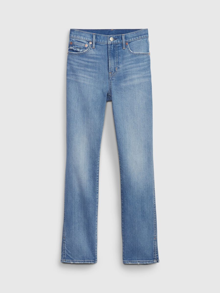 Jeans slim fit con spacchi Donna_3