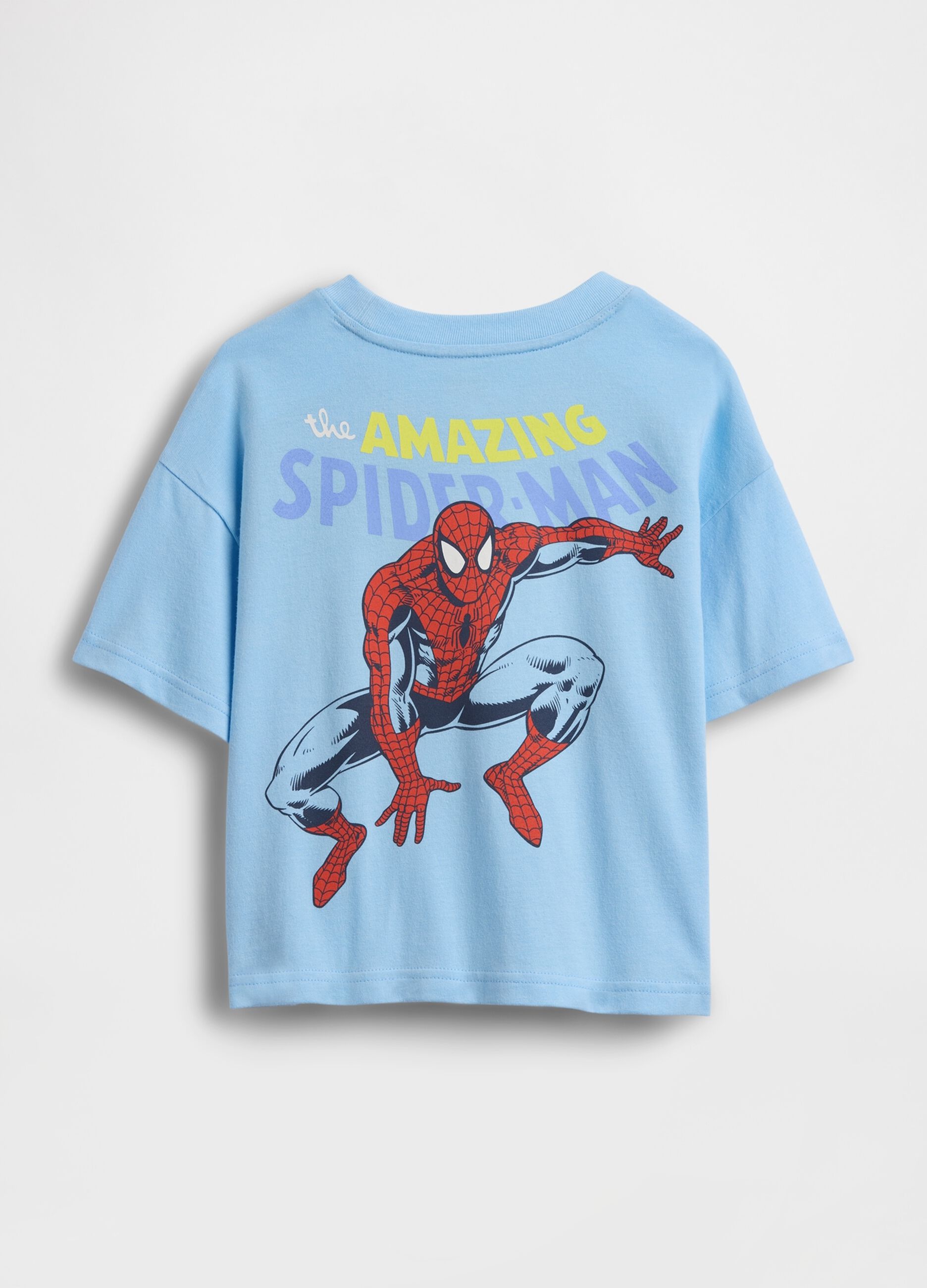 T-shirt Spider Man Marvel a maniche corte in puro cotone