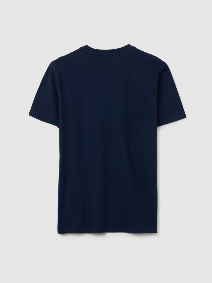 Cotton T-shirt with pocket Man_3