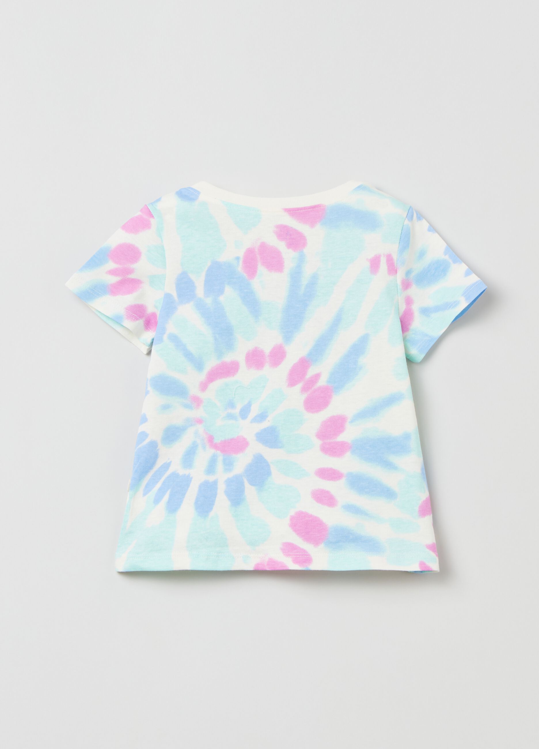 Tie Dye T-shirt with logo_1