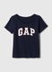 T-shirt a maniche corte in cotone con logo GAP_0