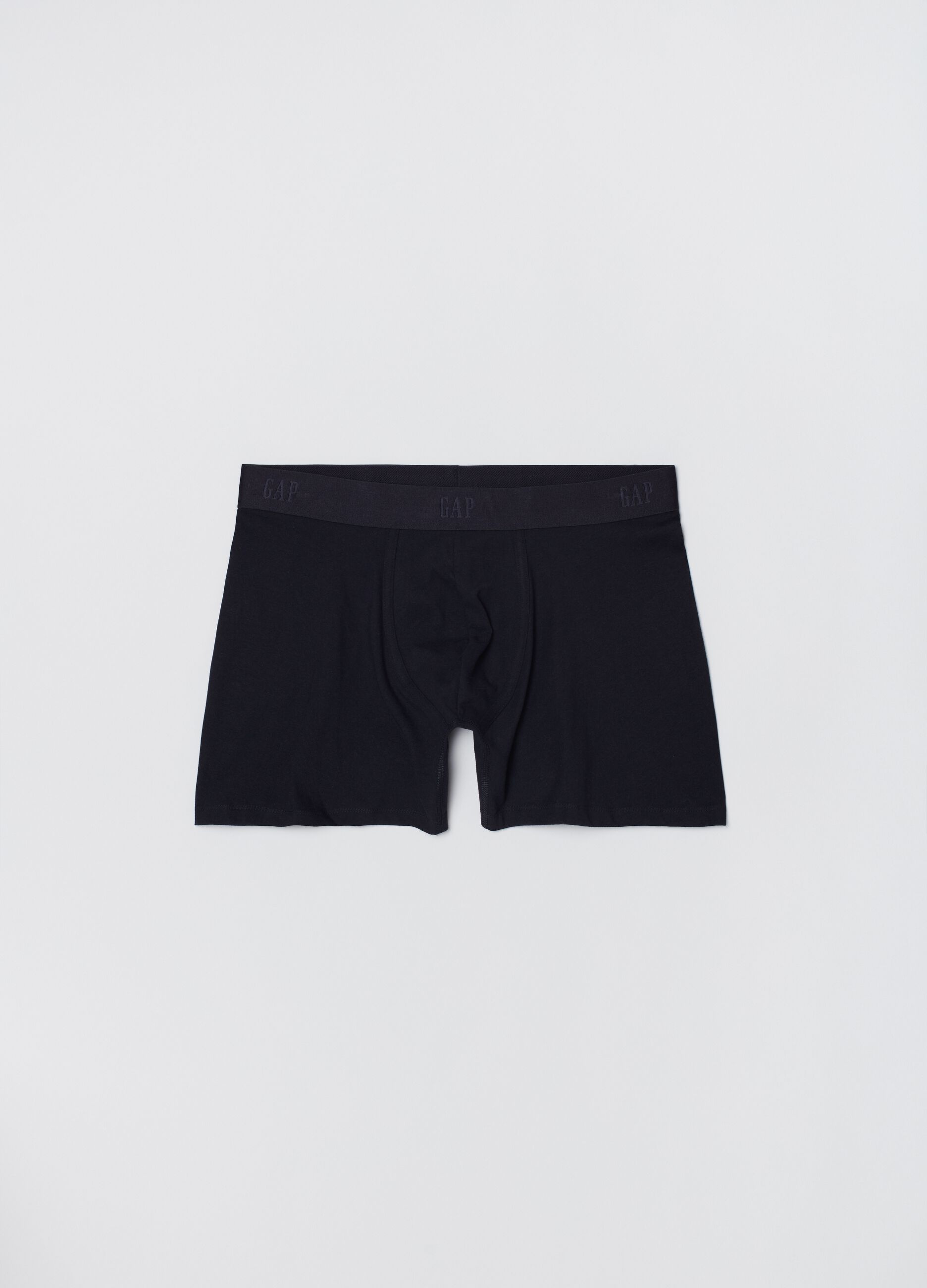 Stretch organic cotton boxer shorts