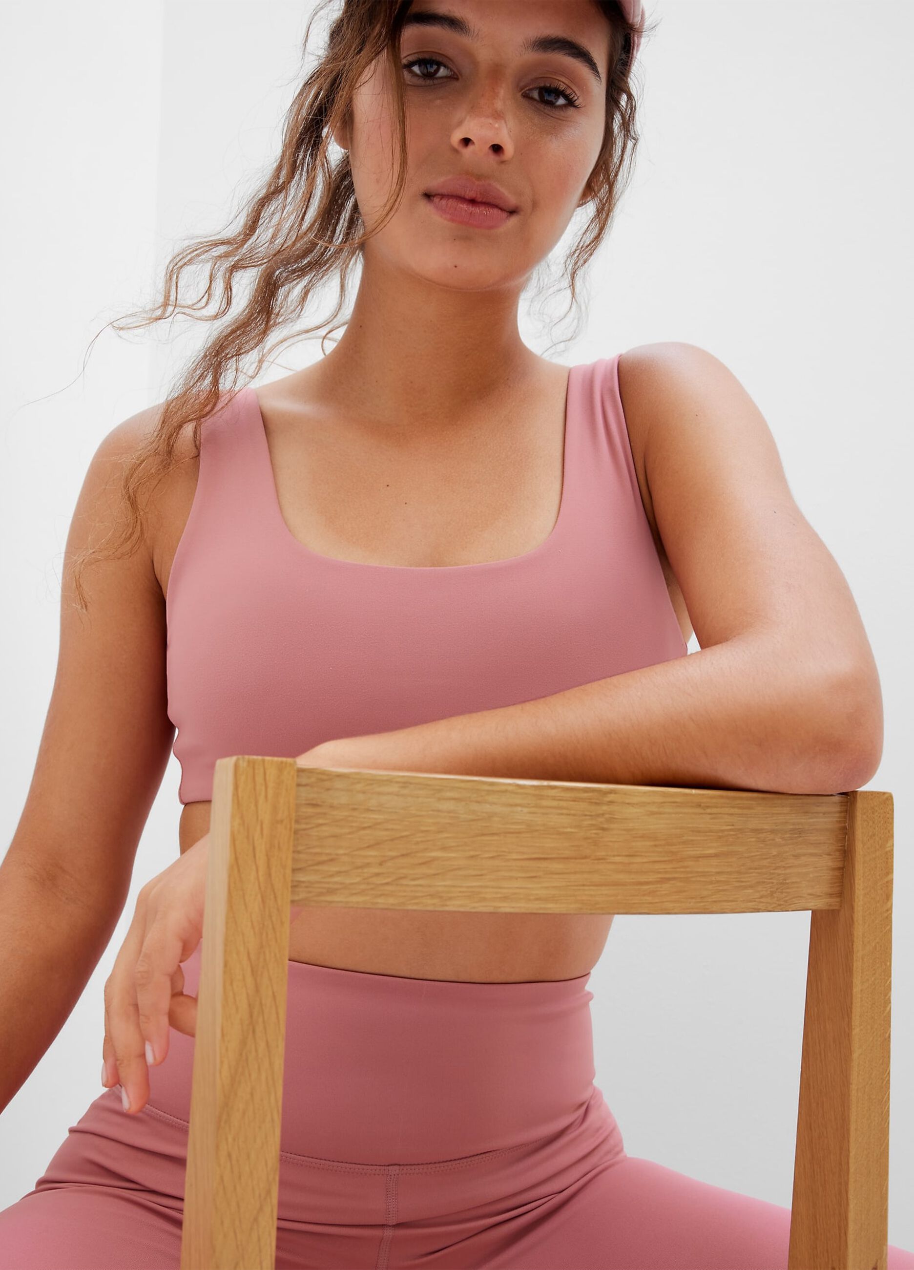 Stretch sports bra