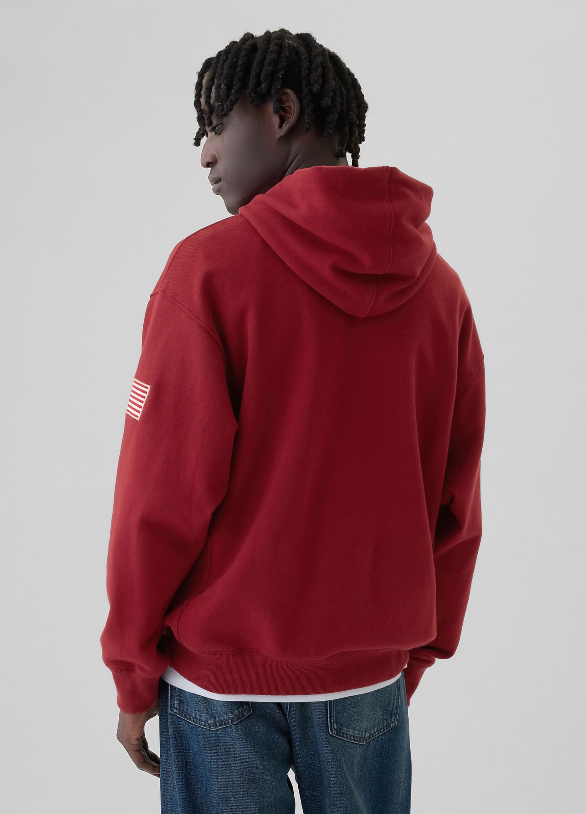 New York Times Square sweatshirt with logo embroidery_2