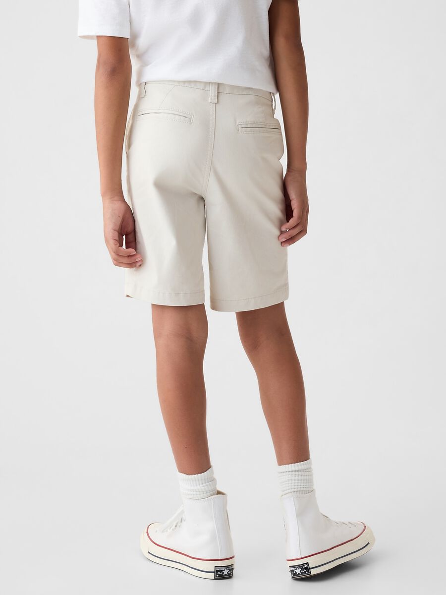 Bermuda regular fit in cotone stretch Bambino_2