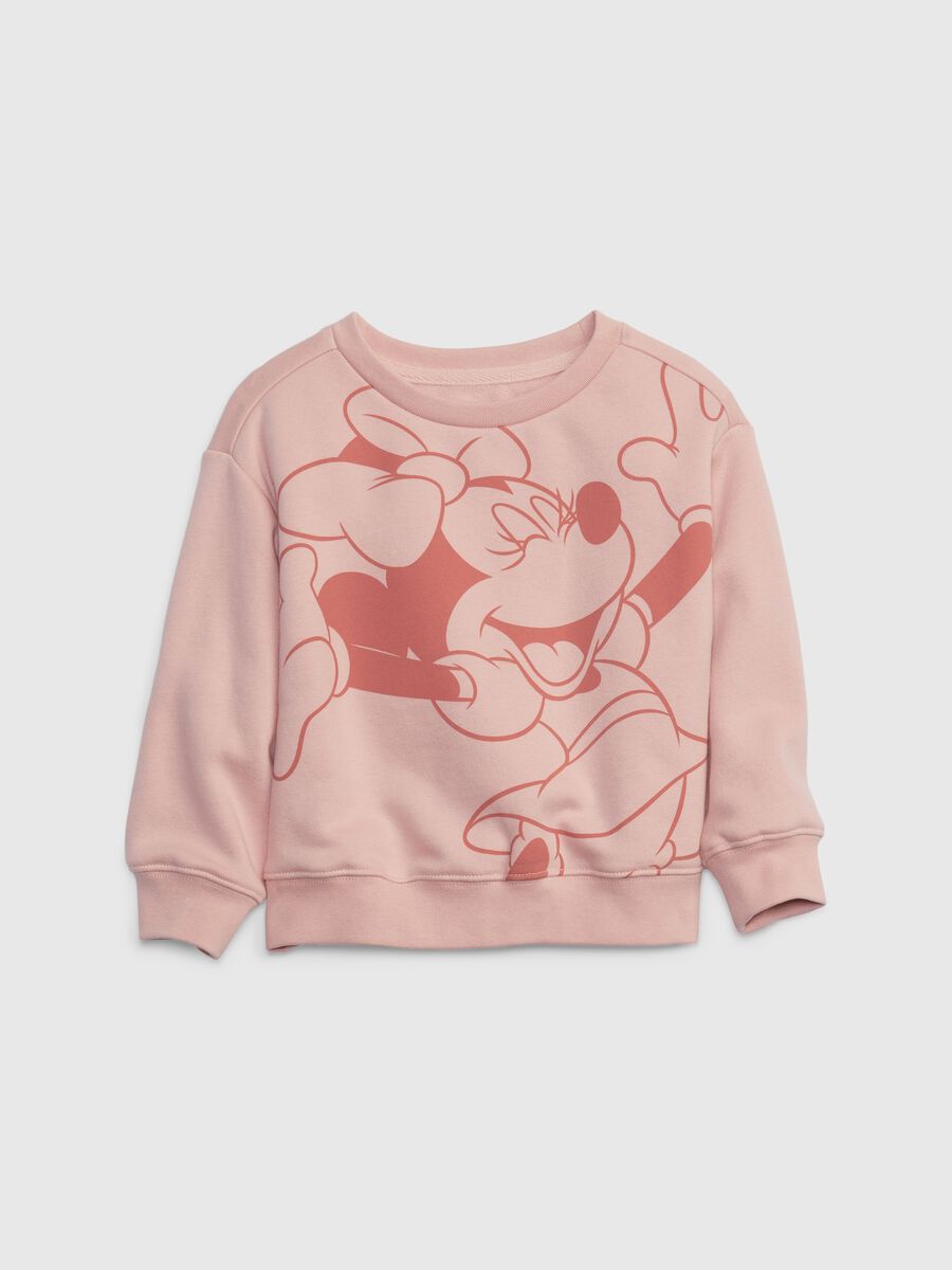 Felpa oversize stampa Disney Minnie Bimba_0