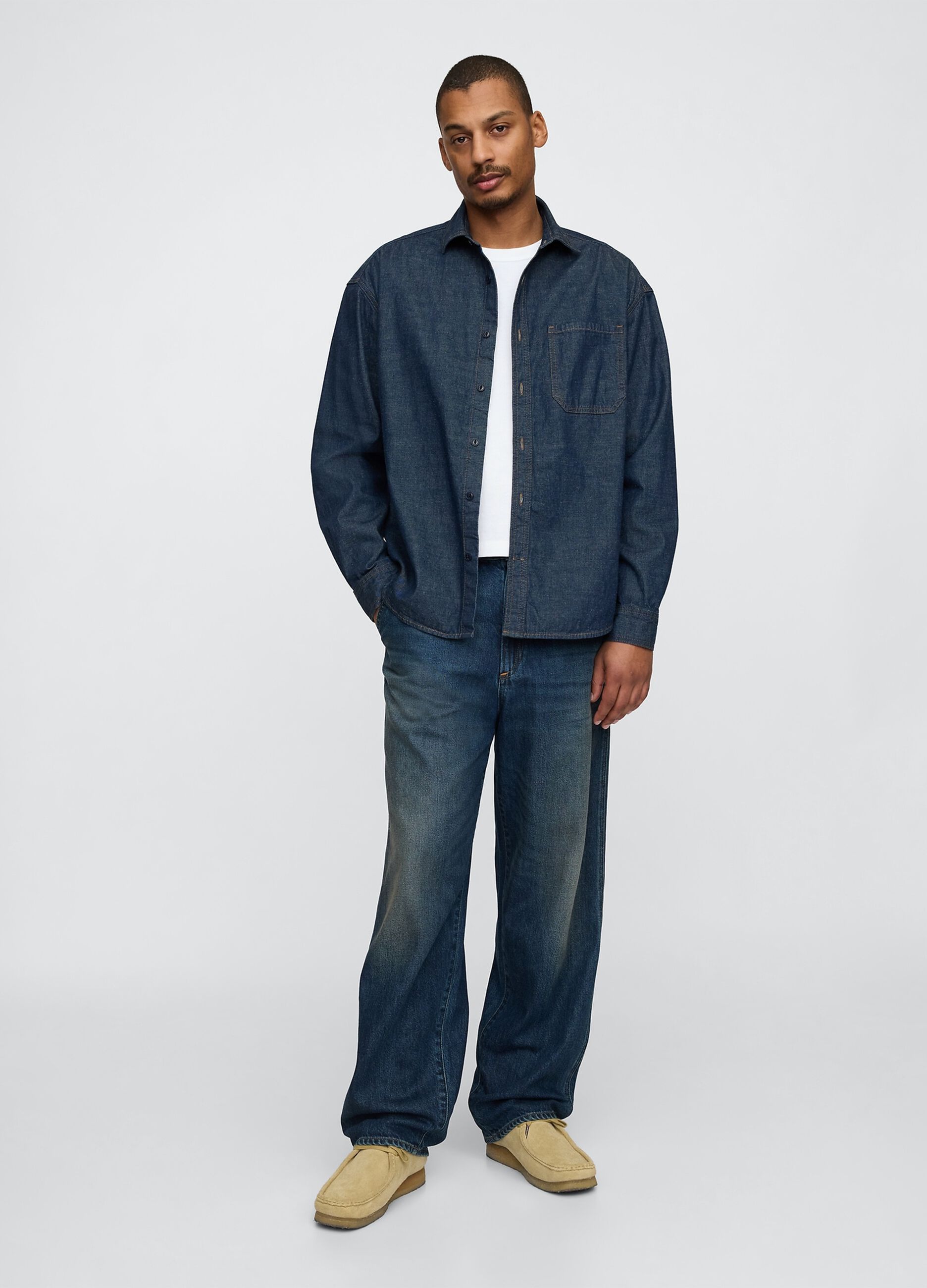 Jeans relaxed in denim Gap