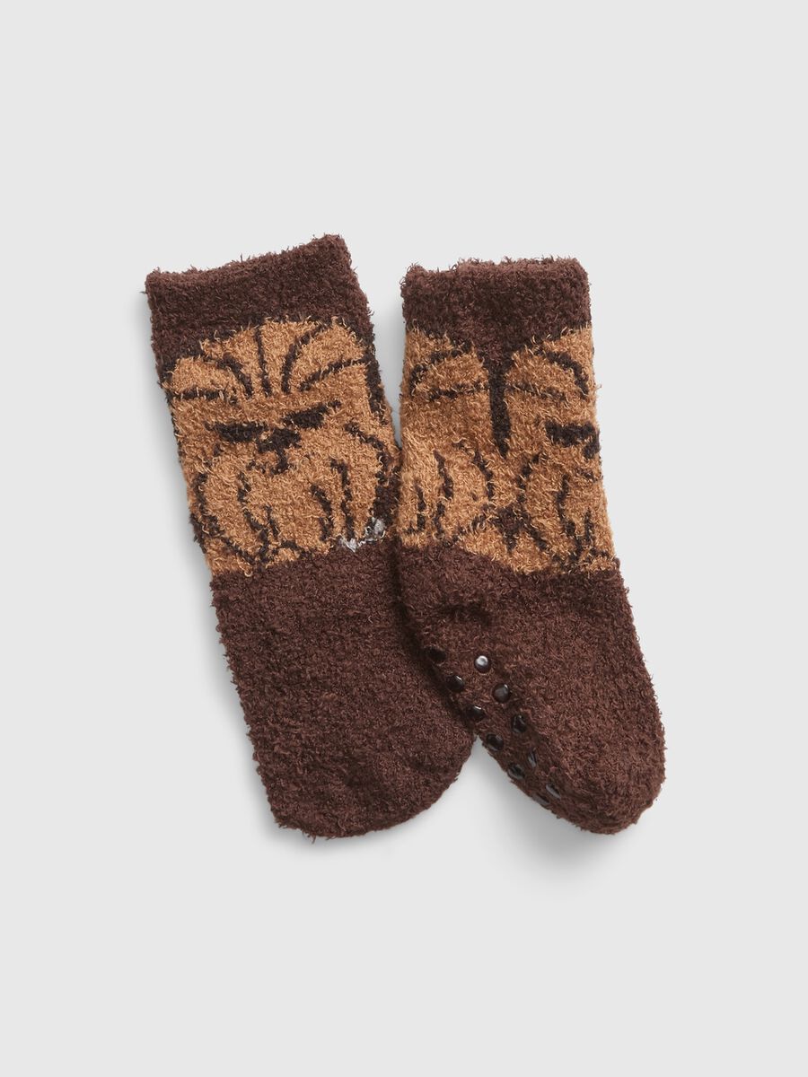 Slipper socks with Star Wars Chewbacca design Newborn Boy_0