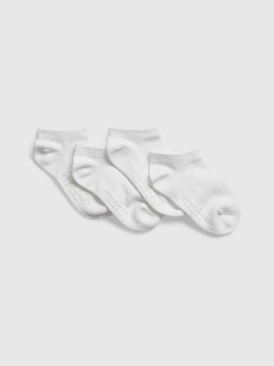 Four-pair pack stretch shoe liners Toddler Boy_0