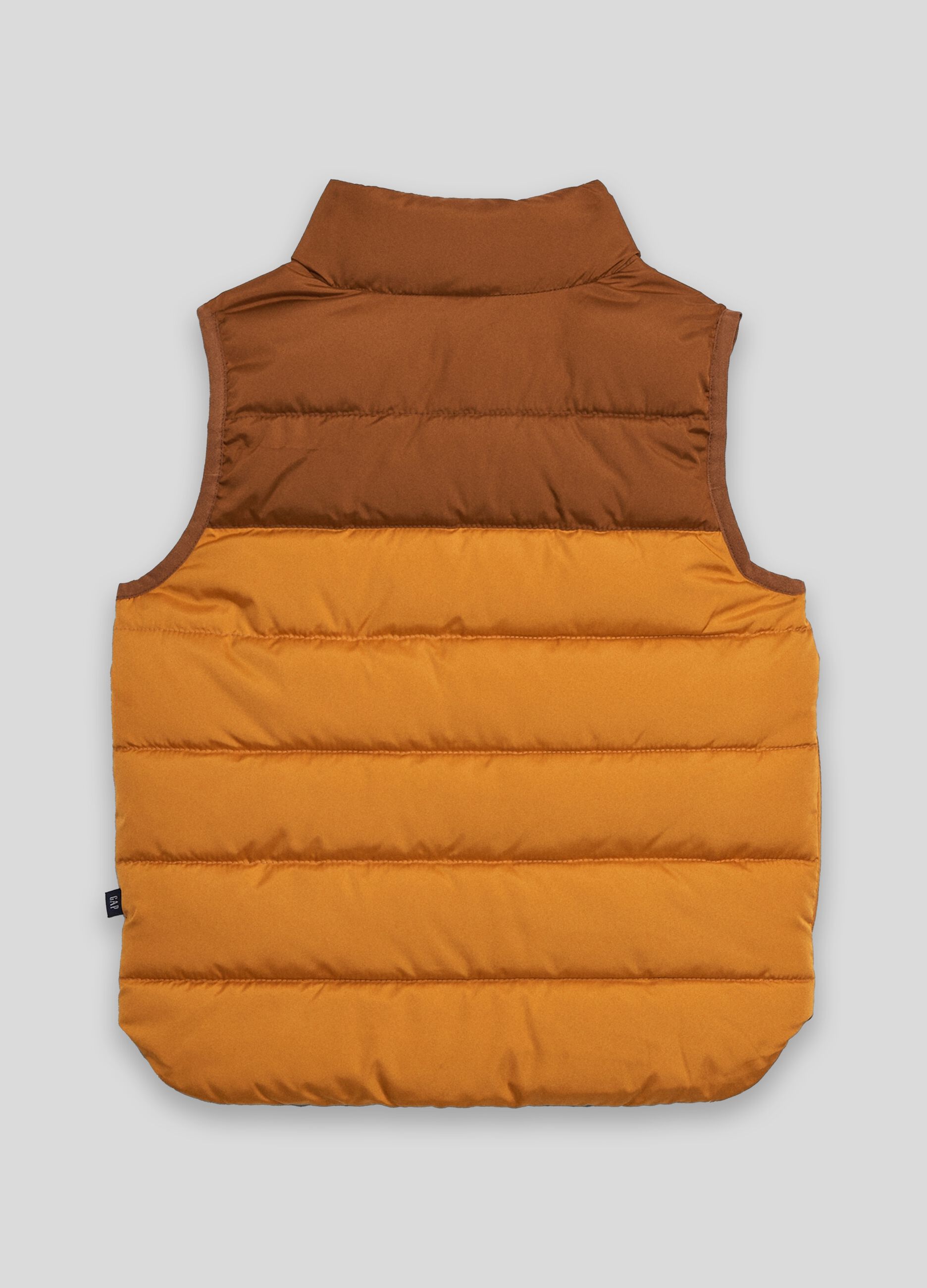 Quilted two-tone gilet_1