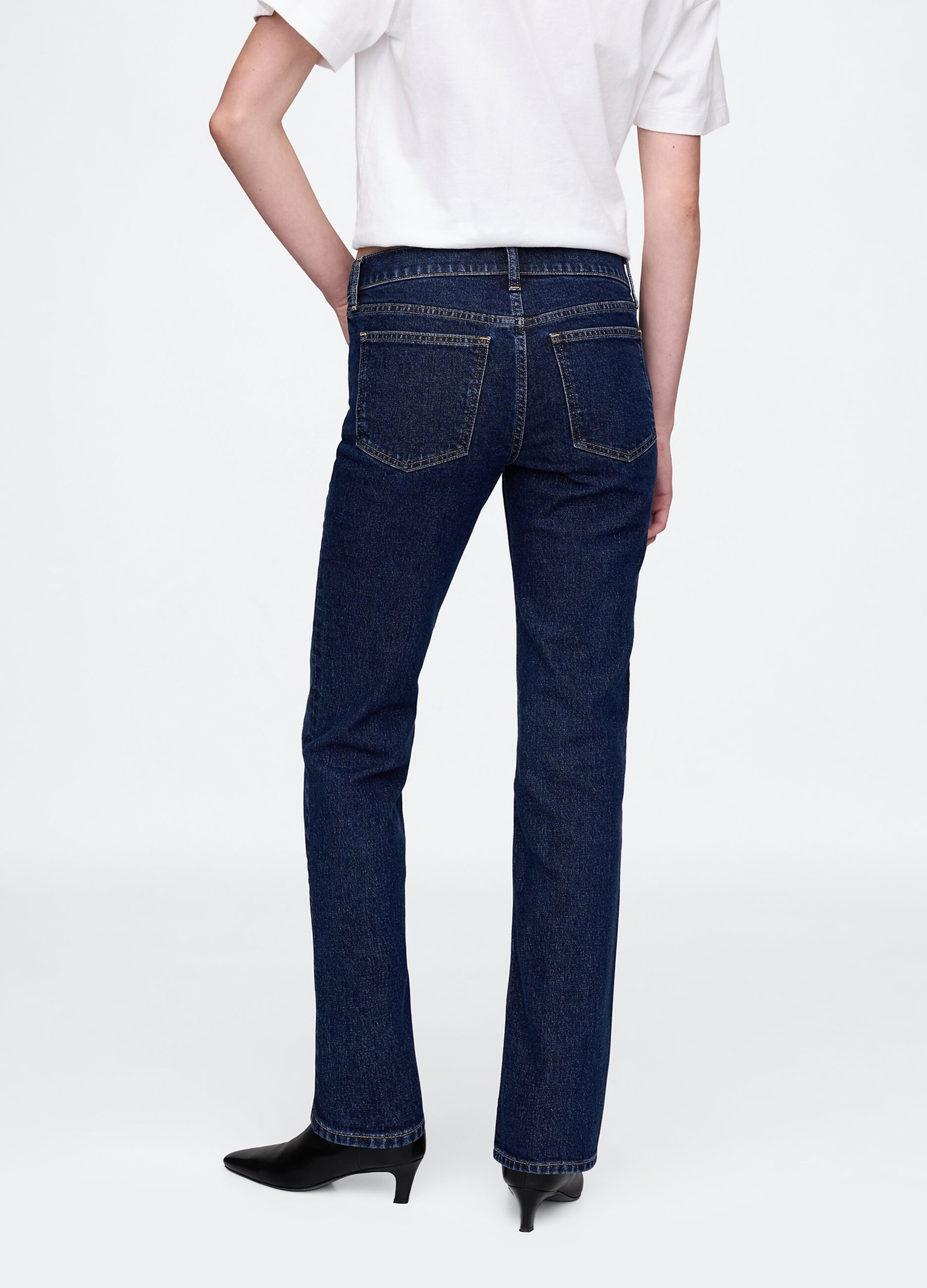 Stretchable Blue Denim Trousers