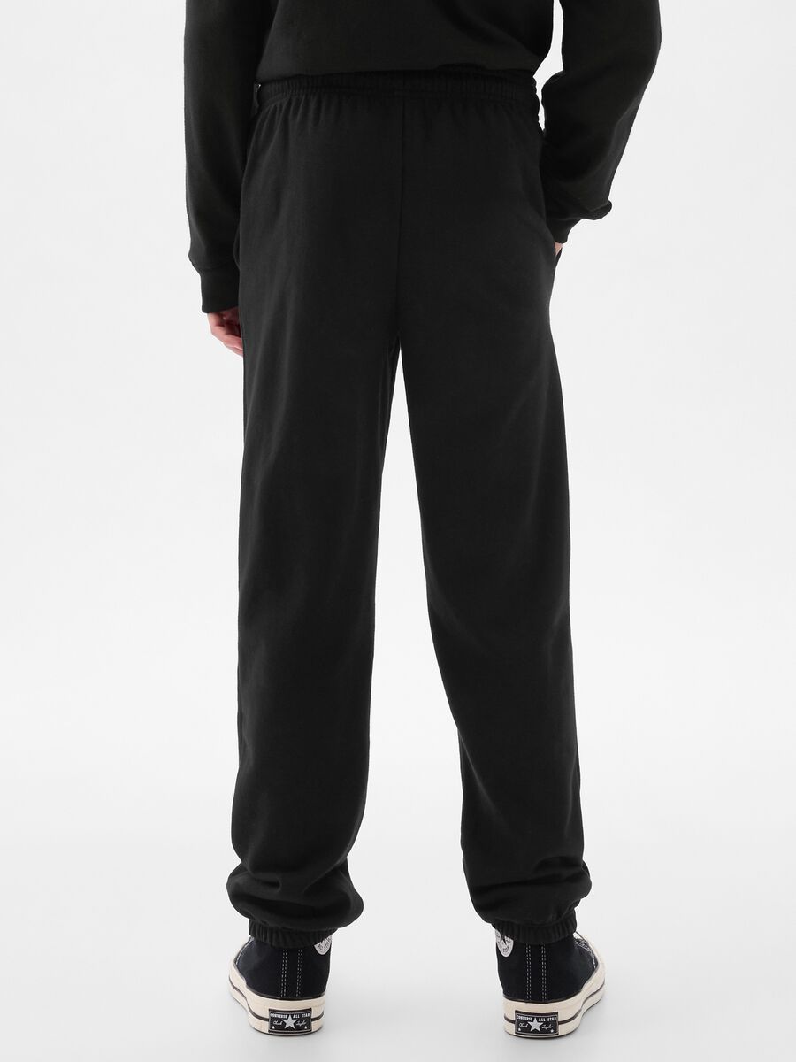 Joggers con coulisse e stampa logo Bambino_2