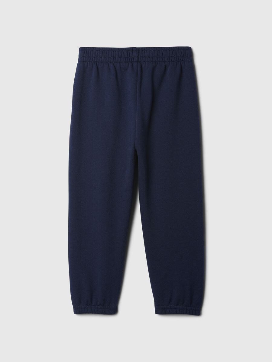 Pantaloni blu da bambino in cotone e poliestere Bambino_1
