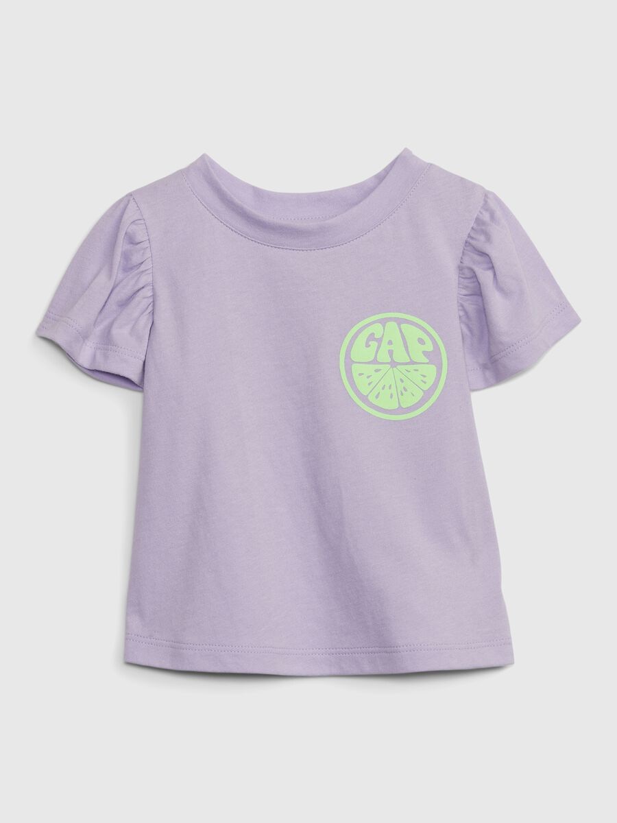 Printed cotton T-shirt Toddler Girl_0