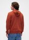 Orange Hooded Zip-Up Sweatshirt_2
