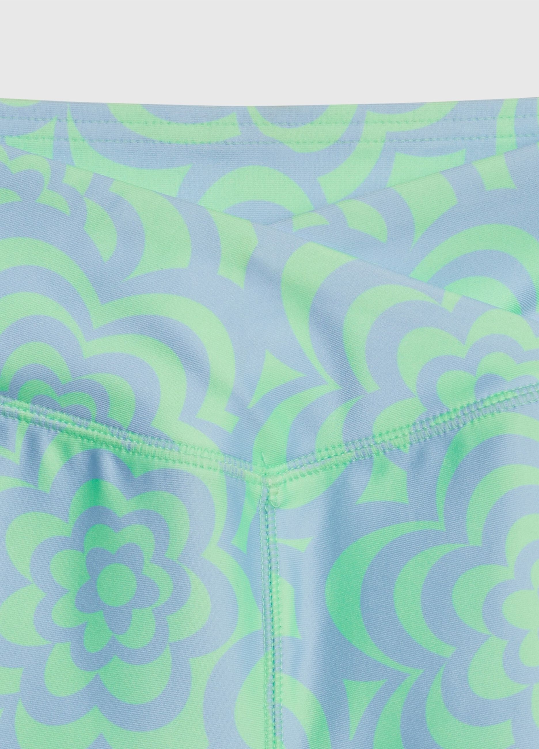 Cycling shorts with all-over print_2