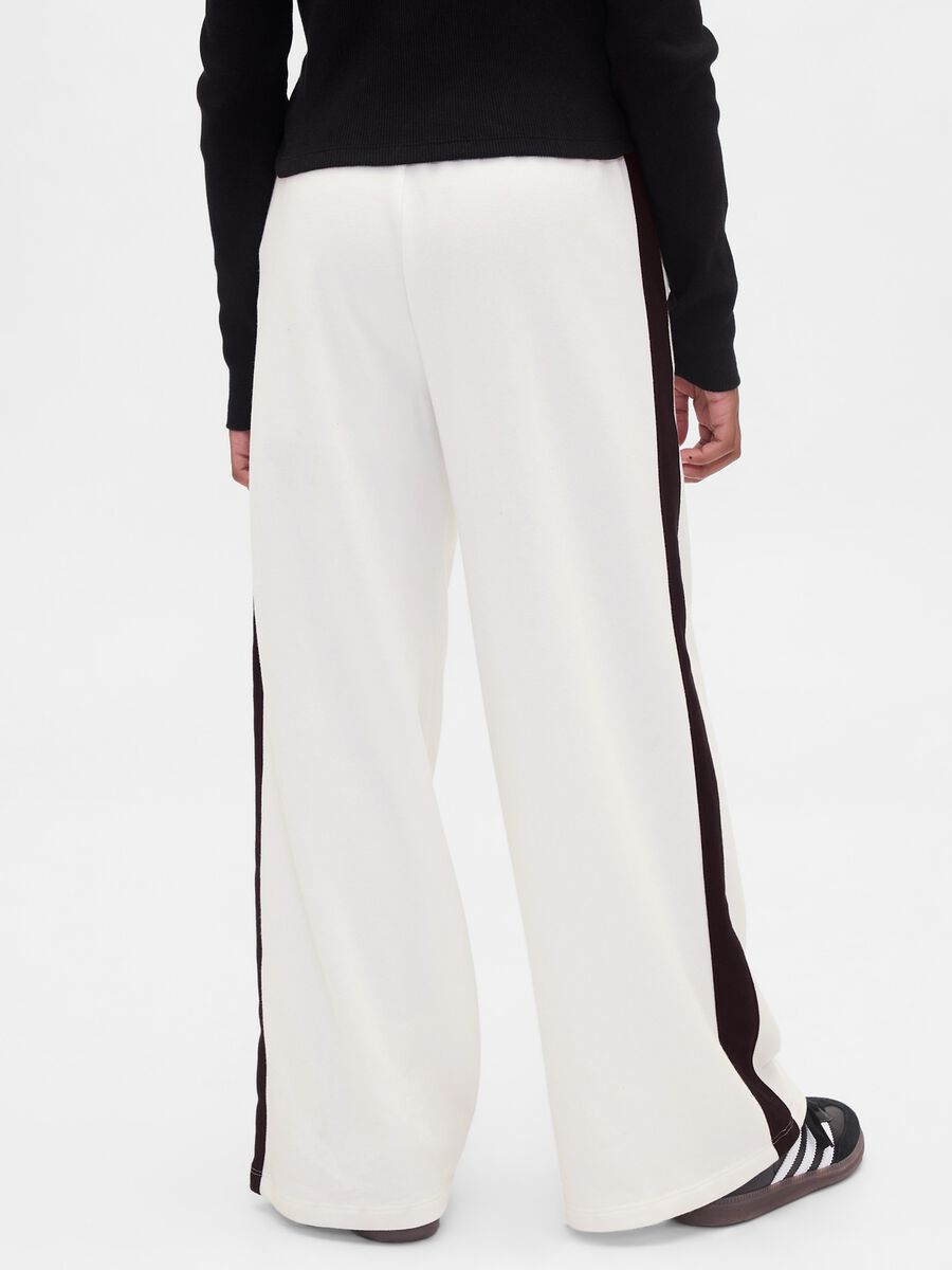 Pantaloni bianchi per bambina in cotone Bambina_2