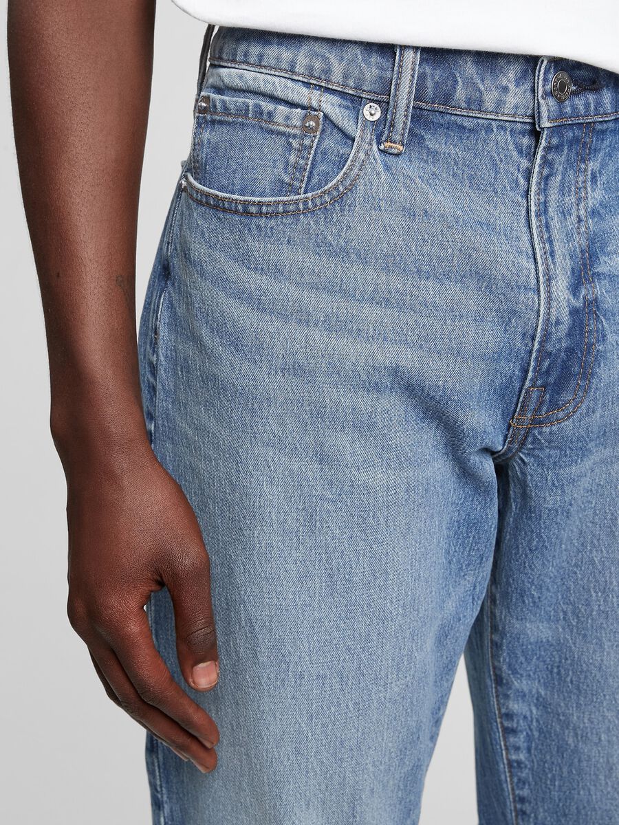 Jeans straight fit a vita media Uomo_3