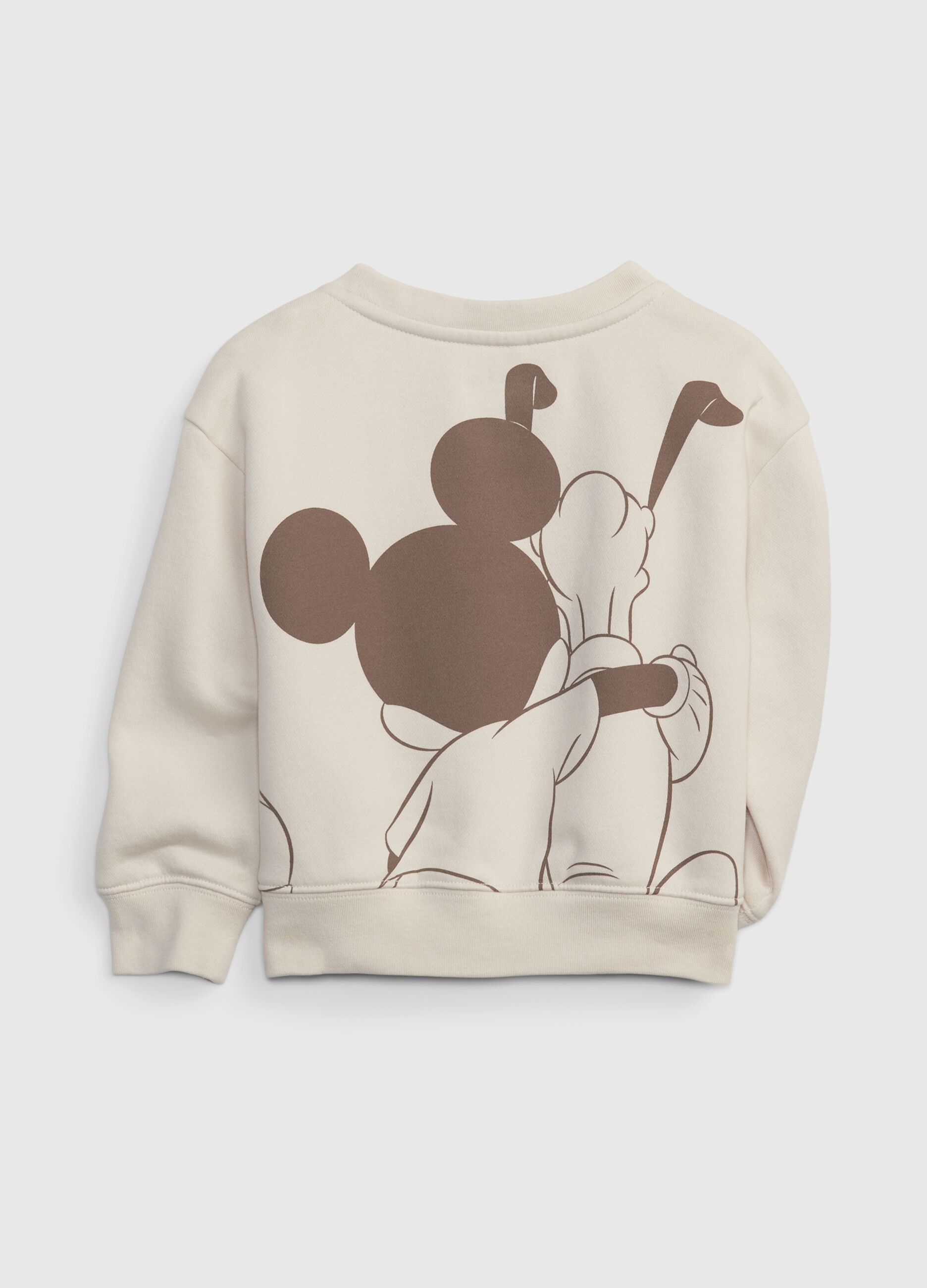 Disney Pluto and Mickey Mouse sweatshirt with print