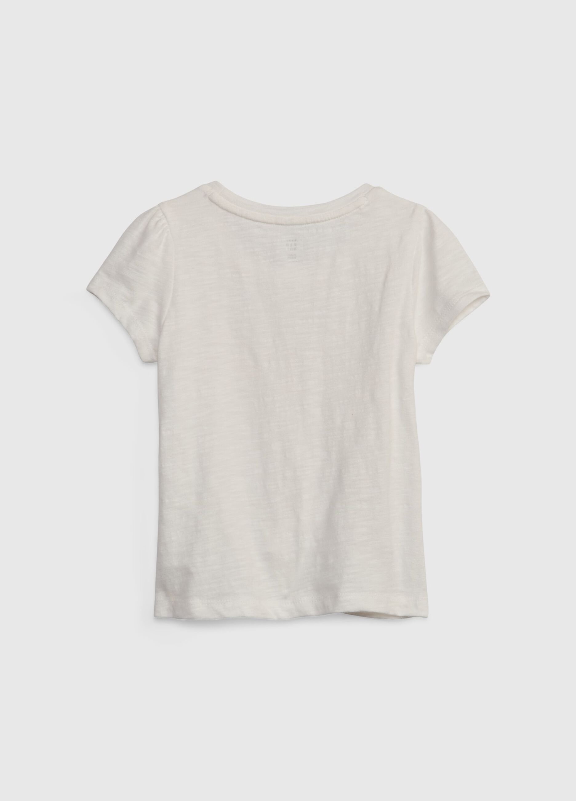 Cotton T-shirt with logo print_1