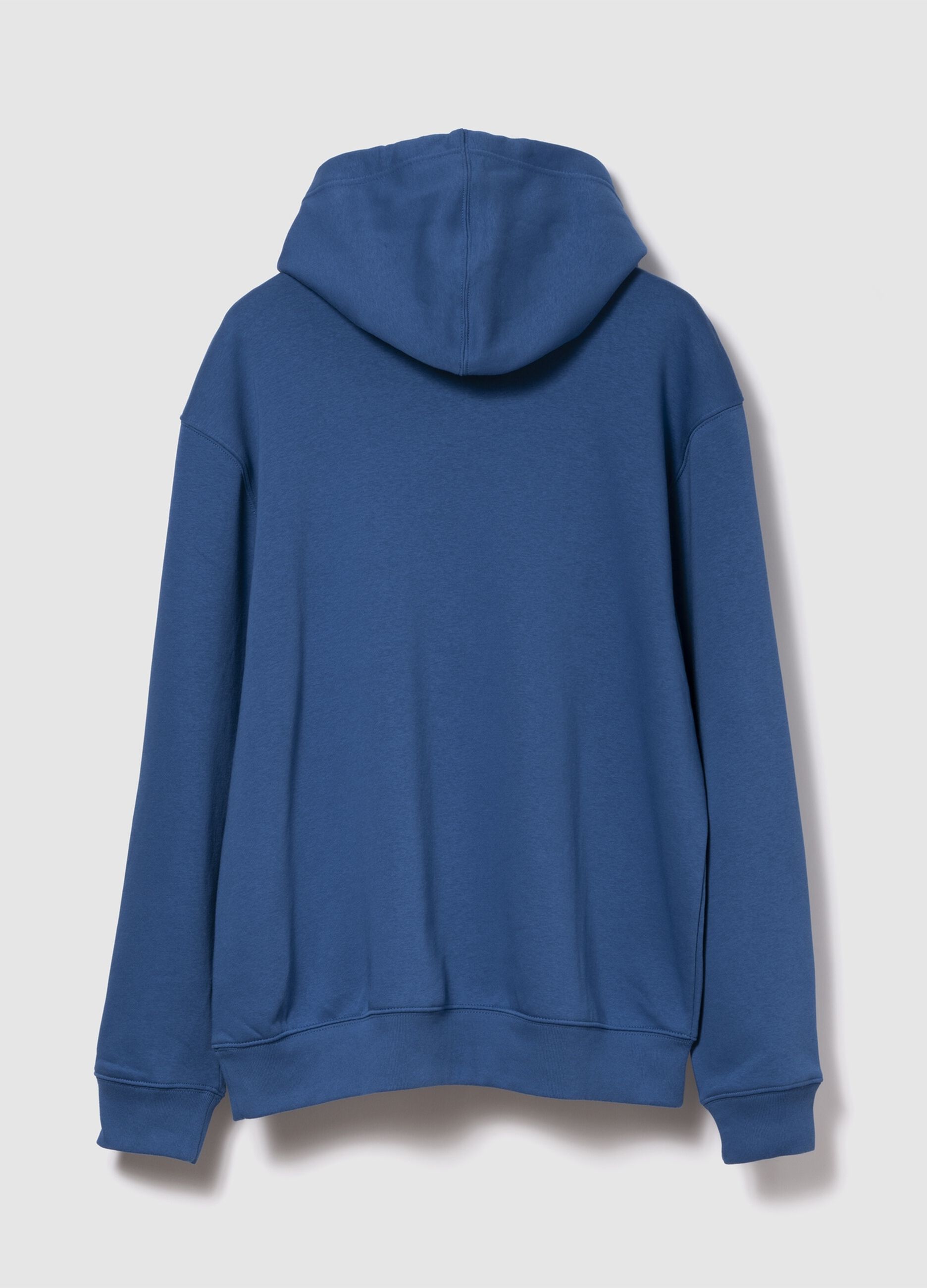 Felpa blu con cappuccio_1