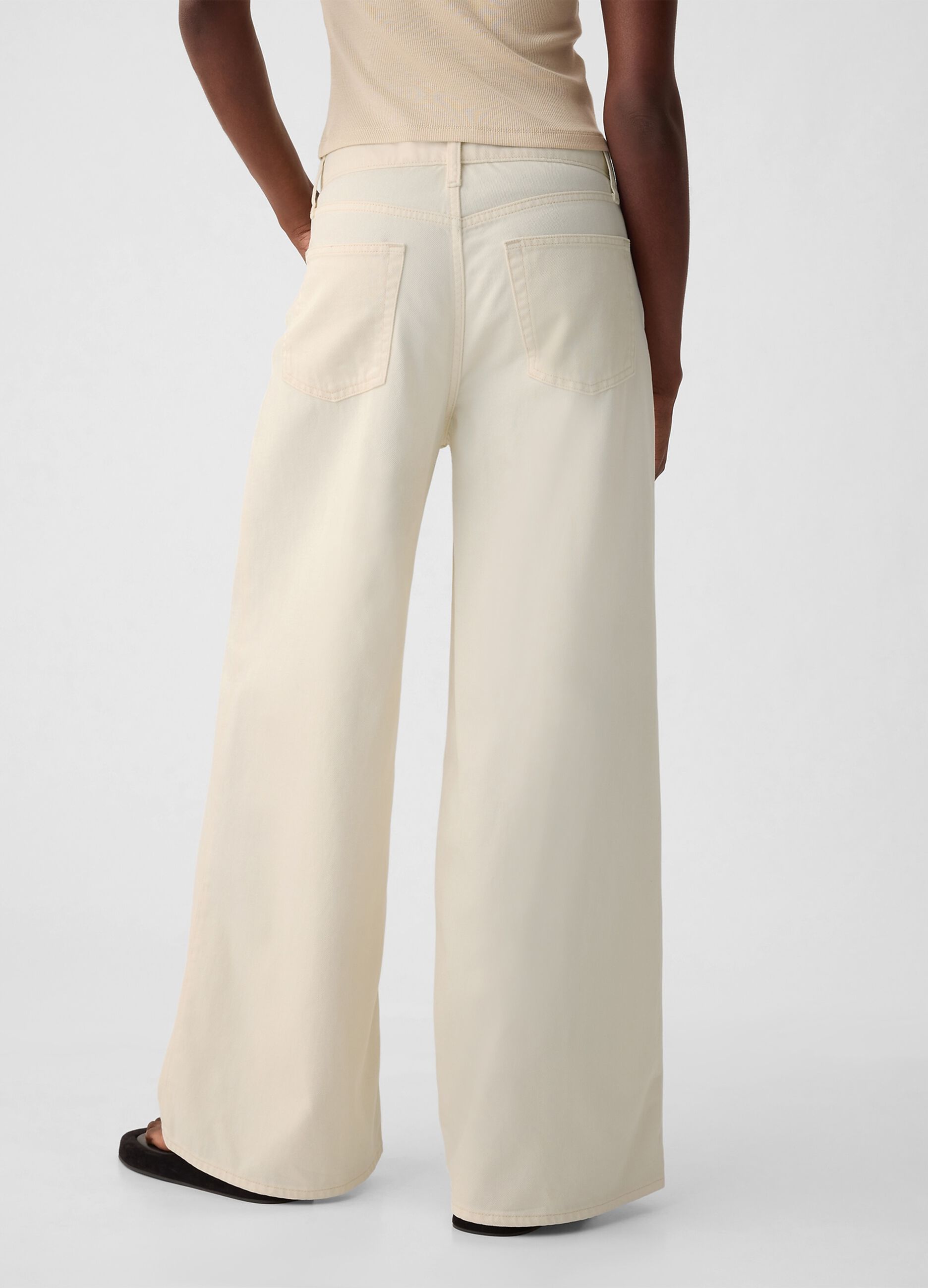 Lyocell and Cotton Trousers