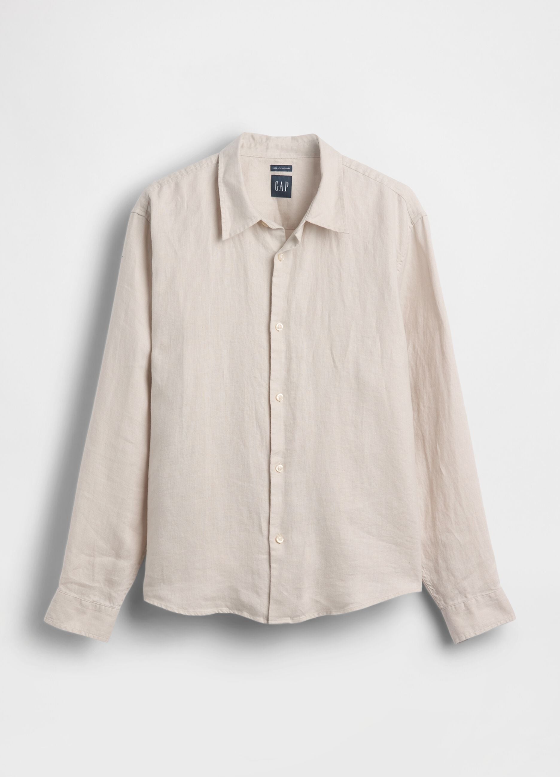 Camicia in puro lino