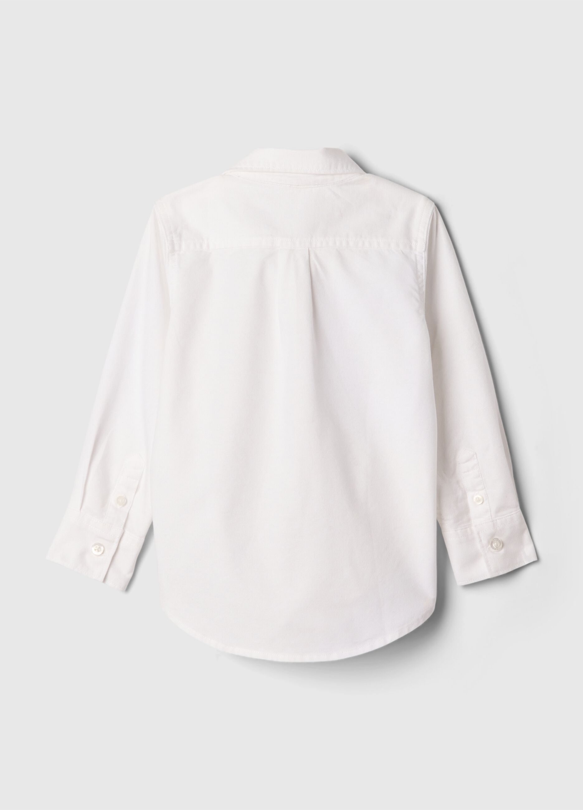 Camicia bianca elasticizzata per bambino_1