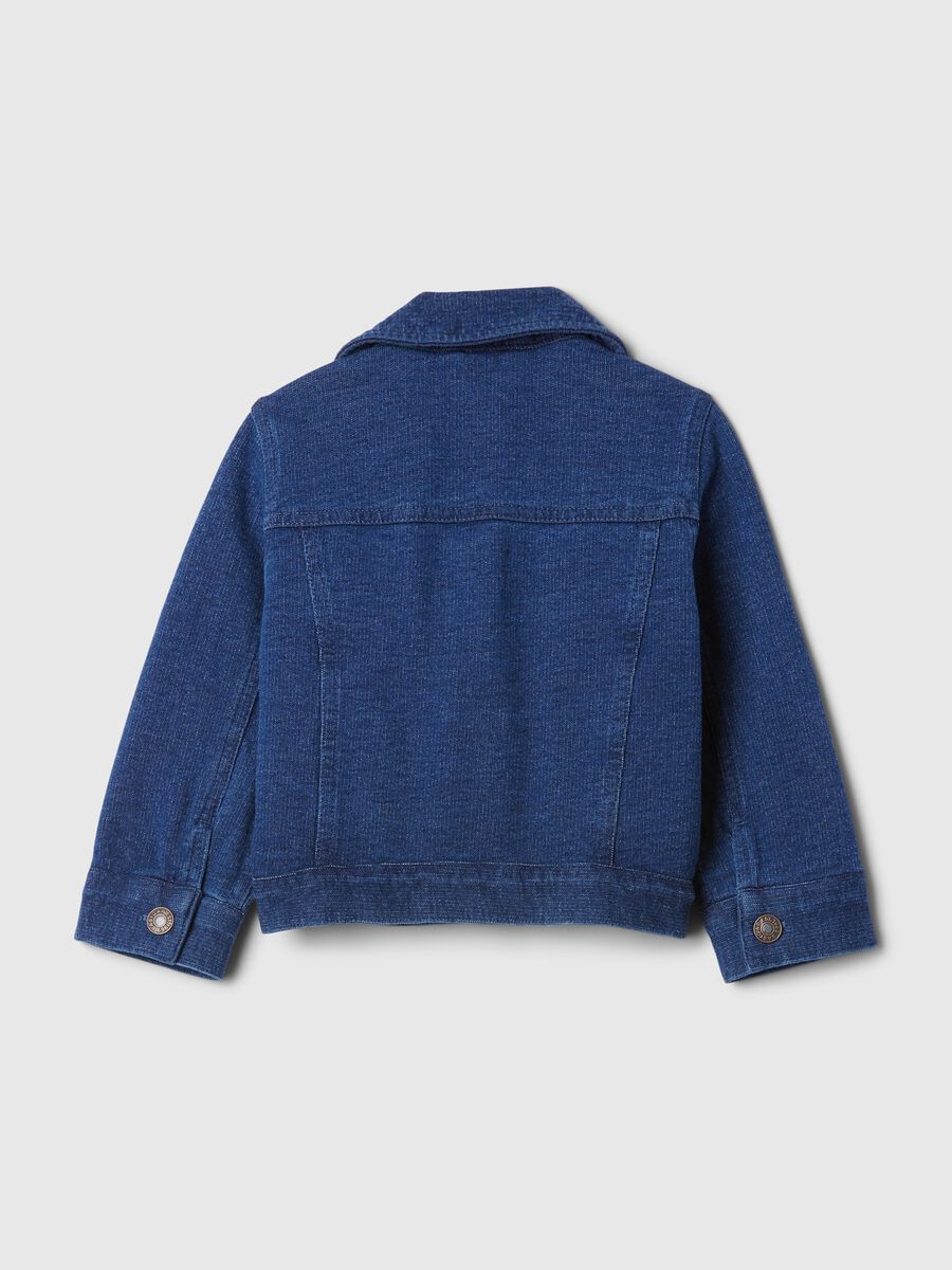 Giacca in French Terry denim Neonato_1