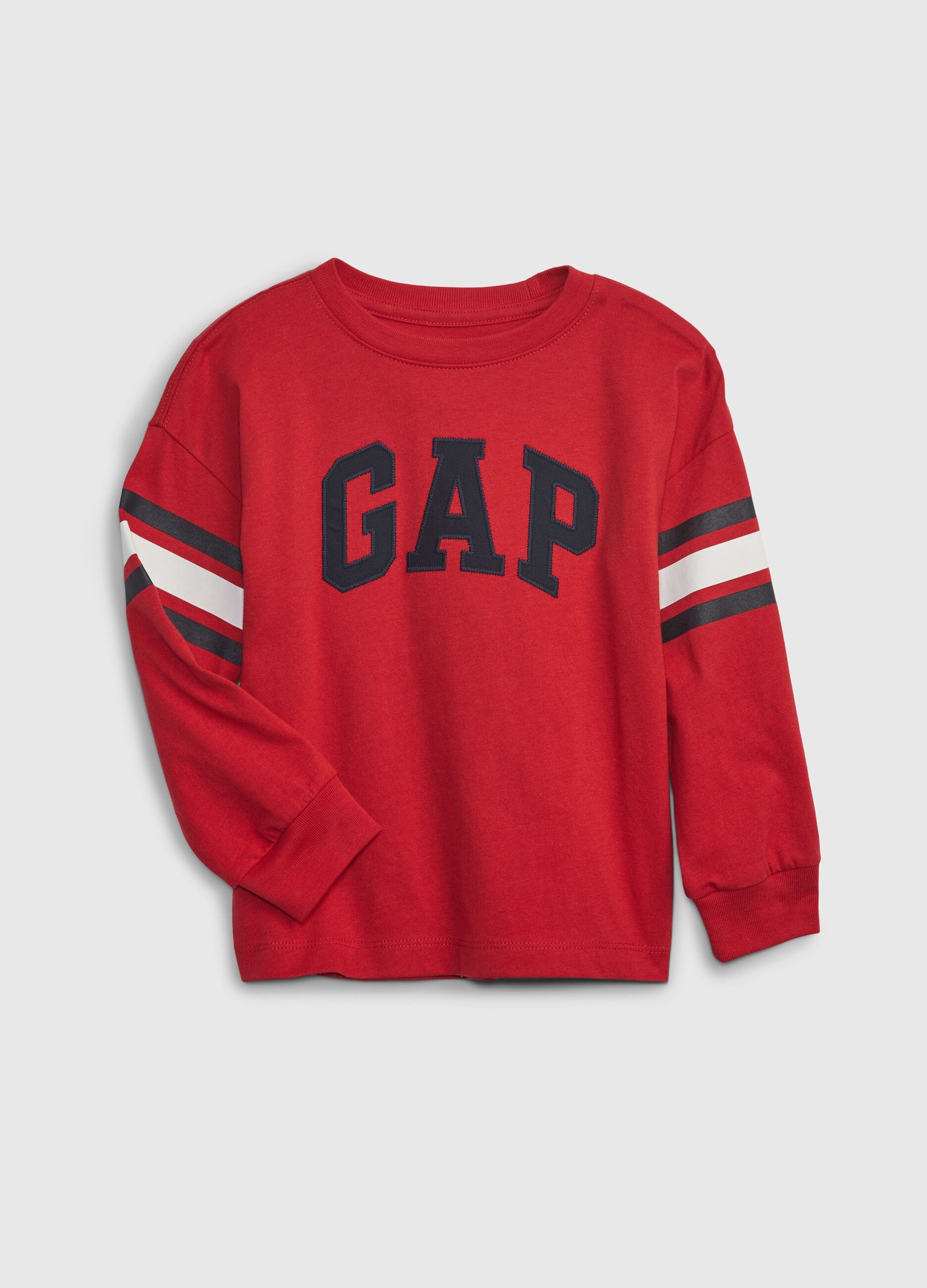 Long-sleeved T-shirt with logo