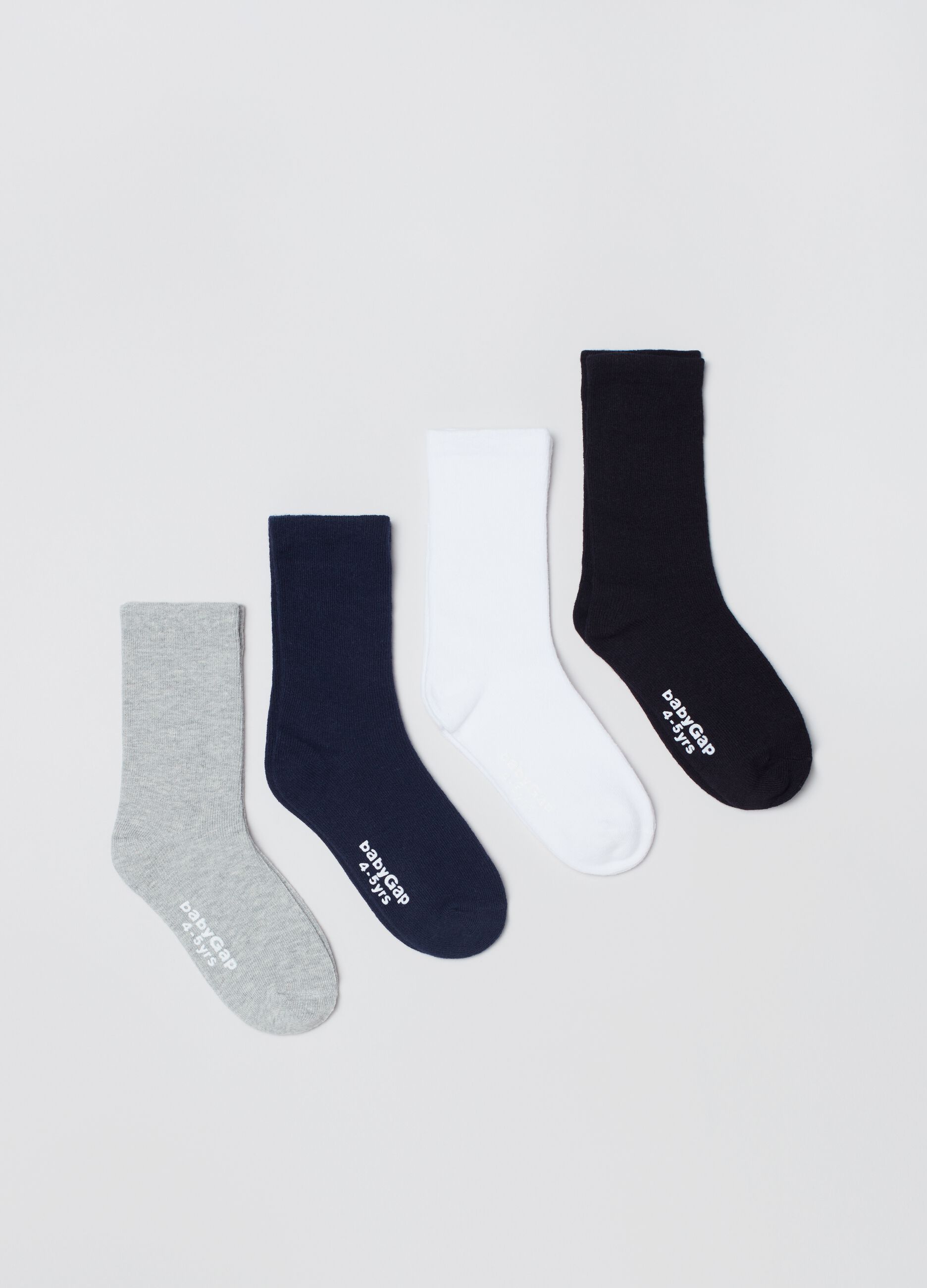 Four-pack short stretch socks