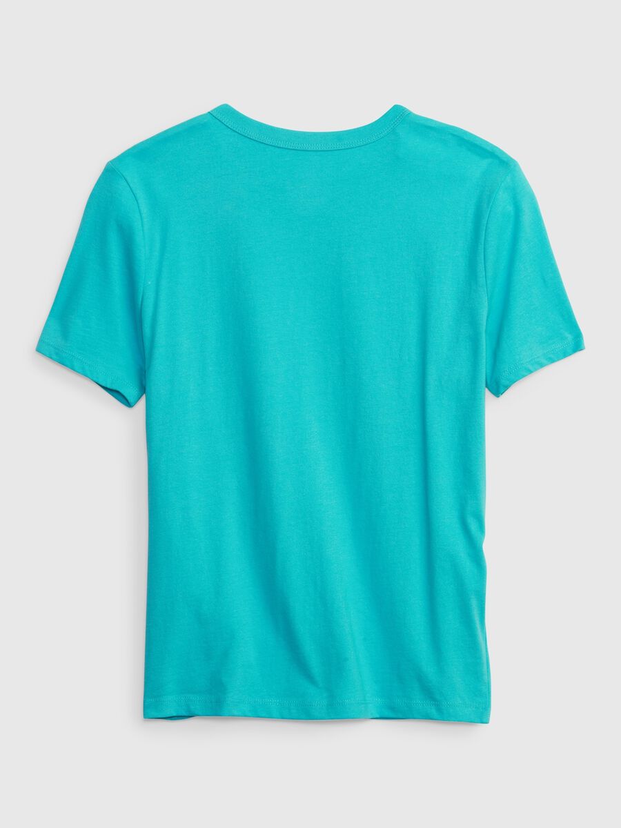 Cotton T-shirt with surf print Boy_2