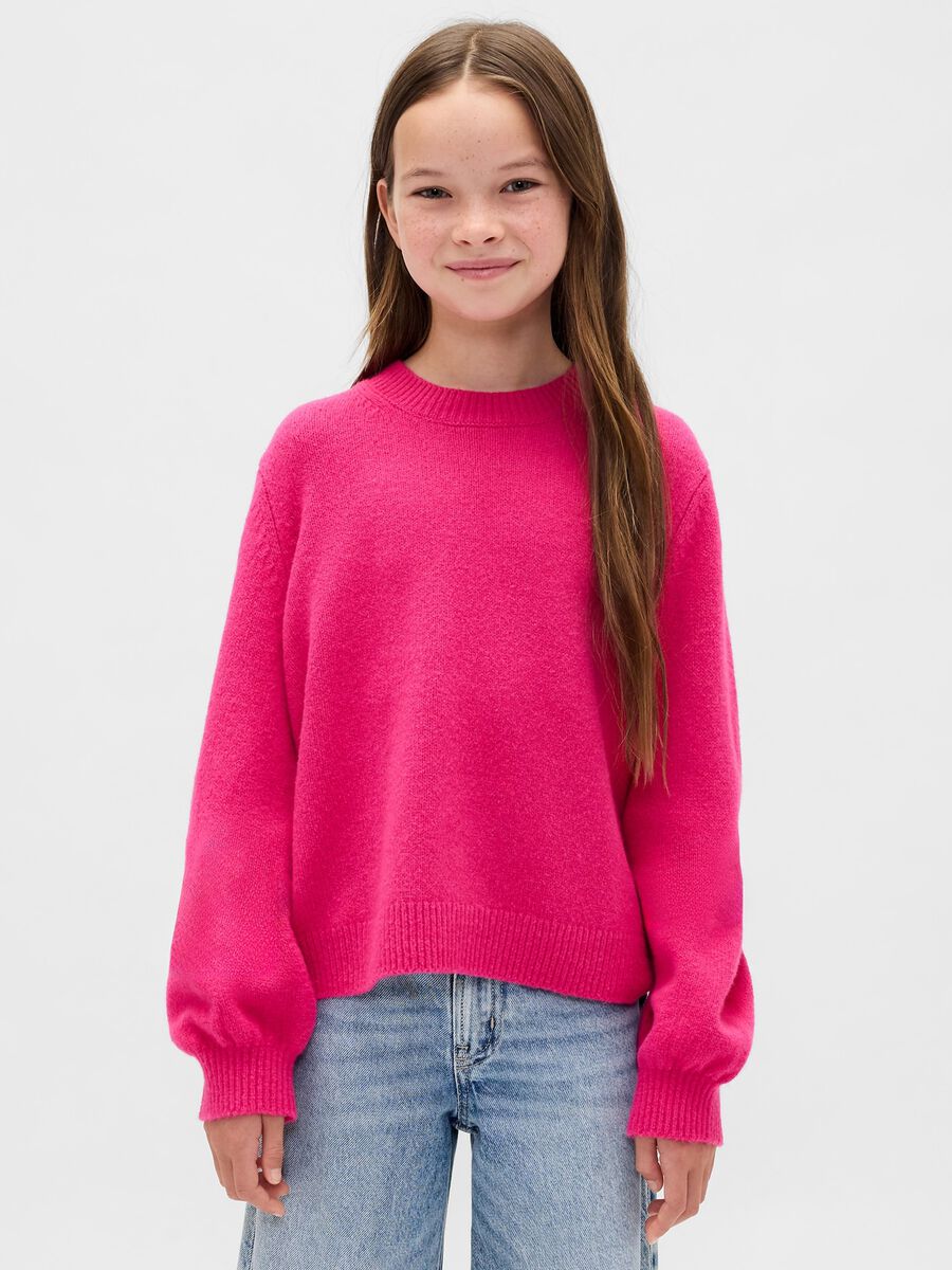 Maglione in misto cotone Bambina_0