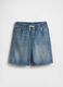 Shorts denim in misto cotone e lyocell_3