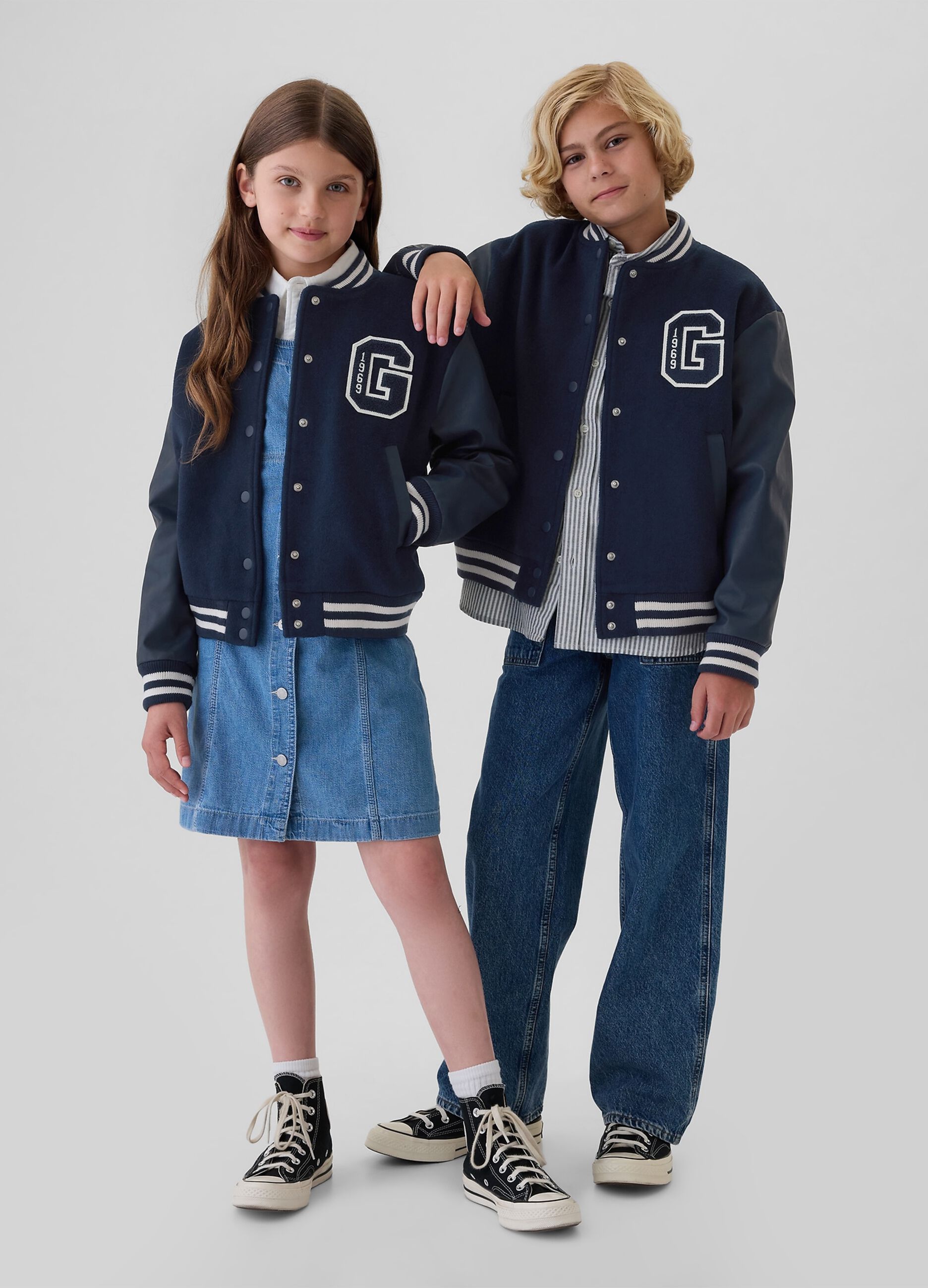 Giacca varsity con logo