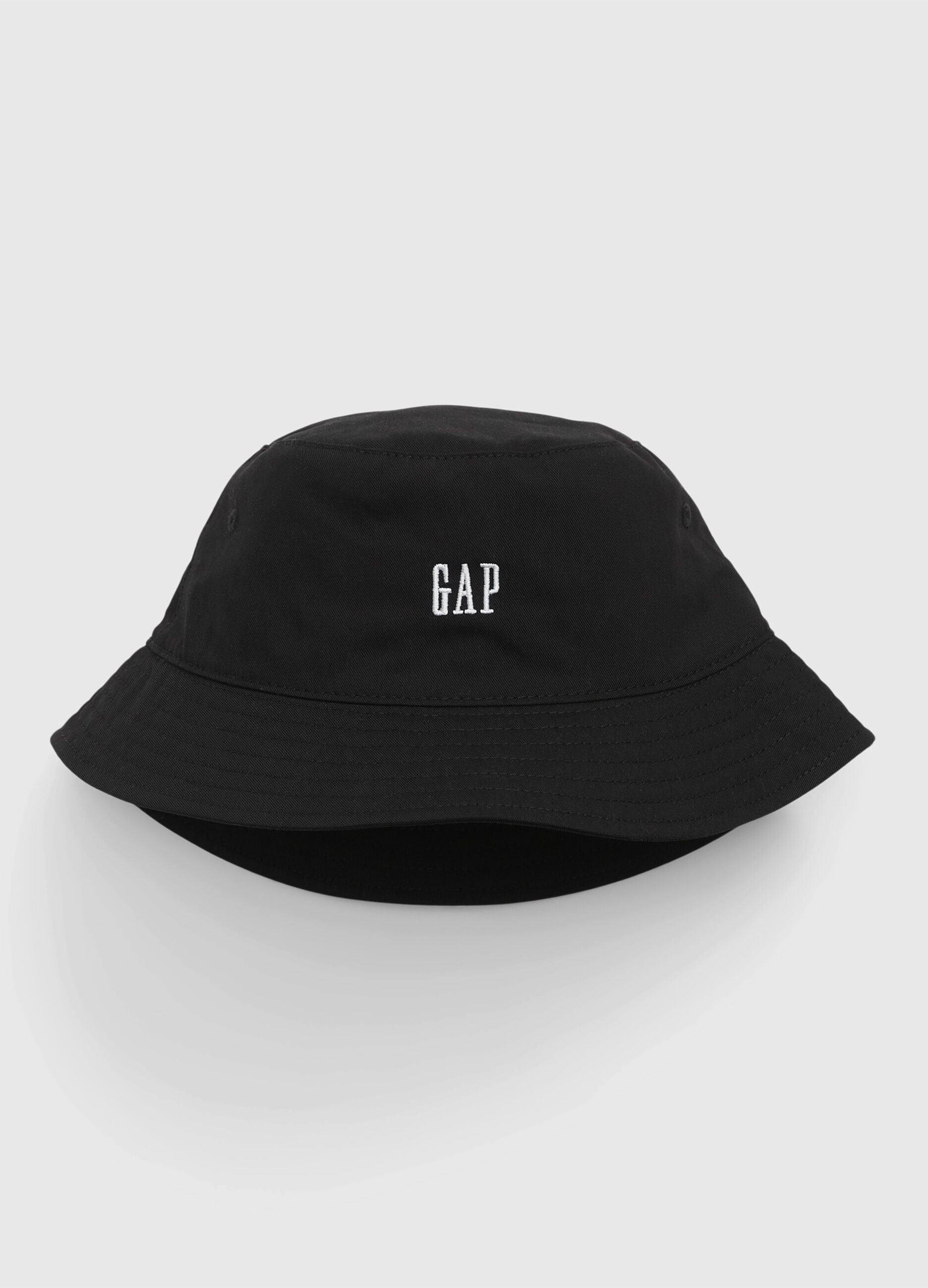 Bucket hat with embroidered logo