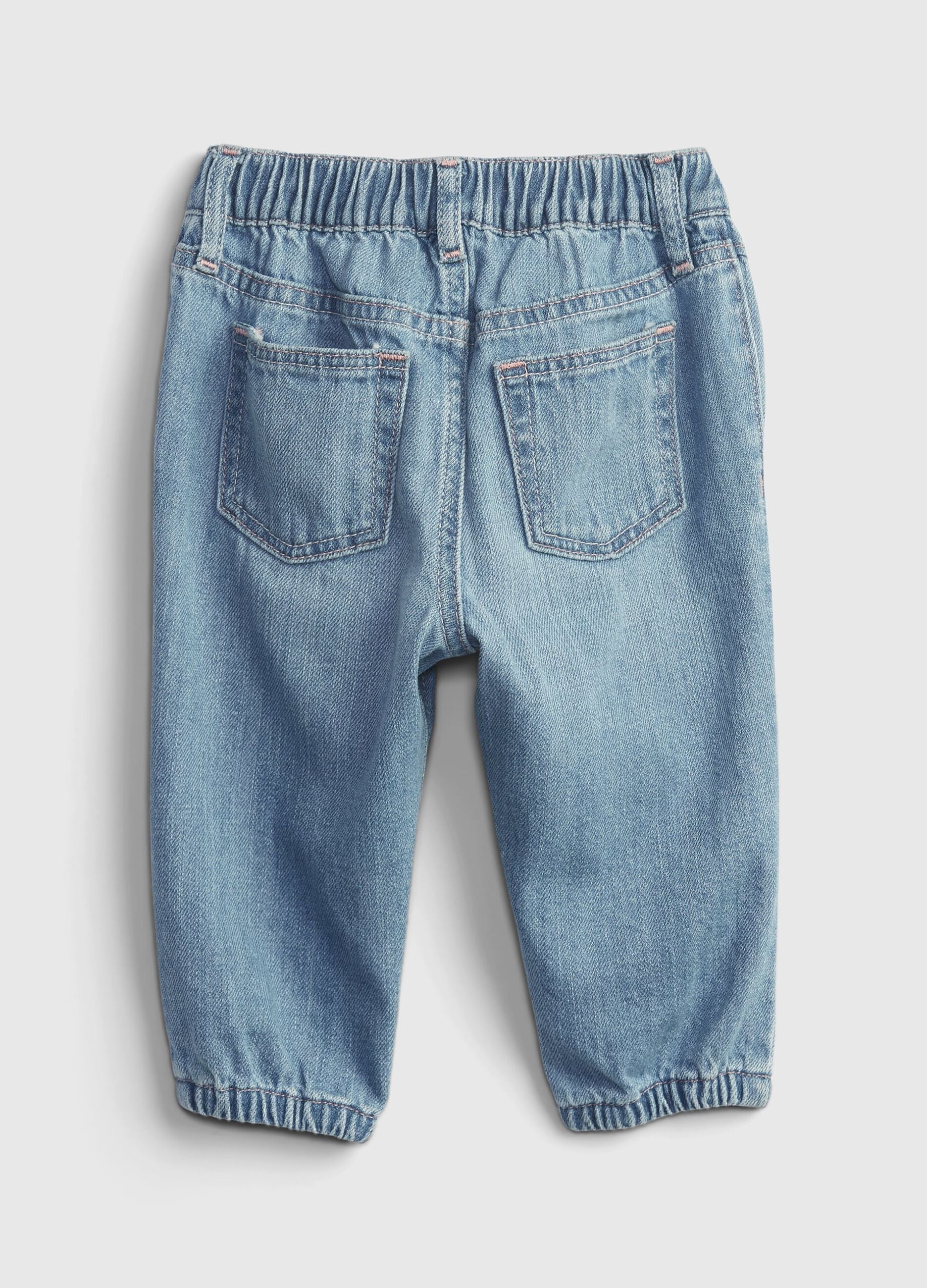 Bubble jeans in cotton_1