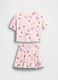 Set Minnie Disney in puro cotone con t-shirt e gonna_1