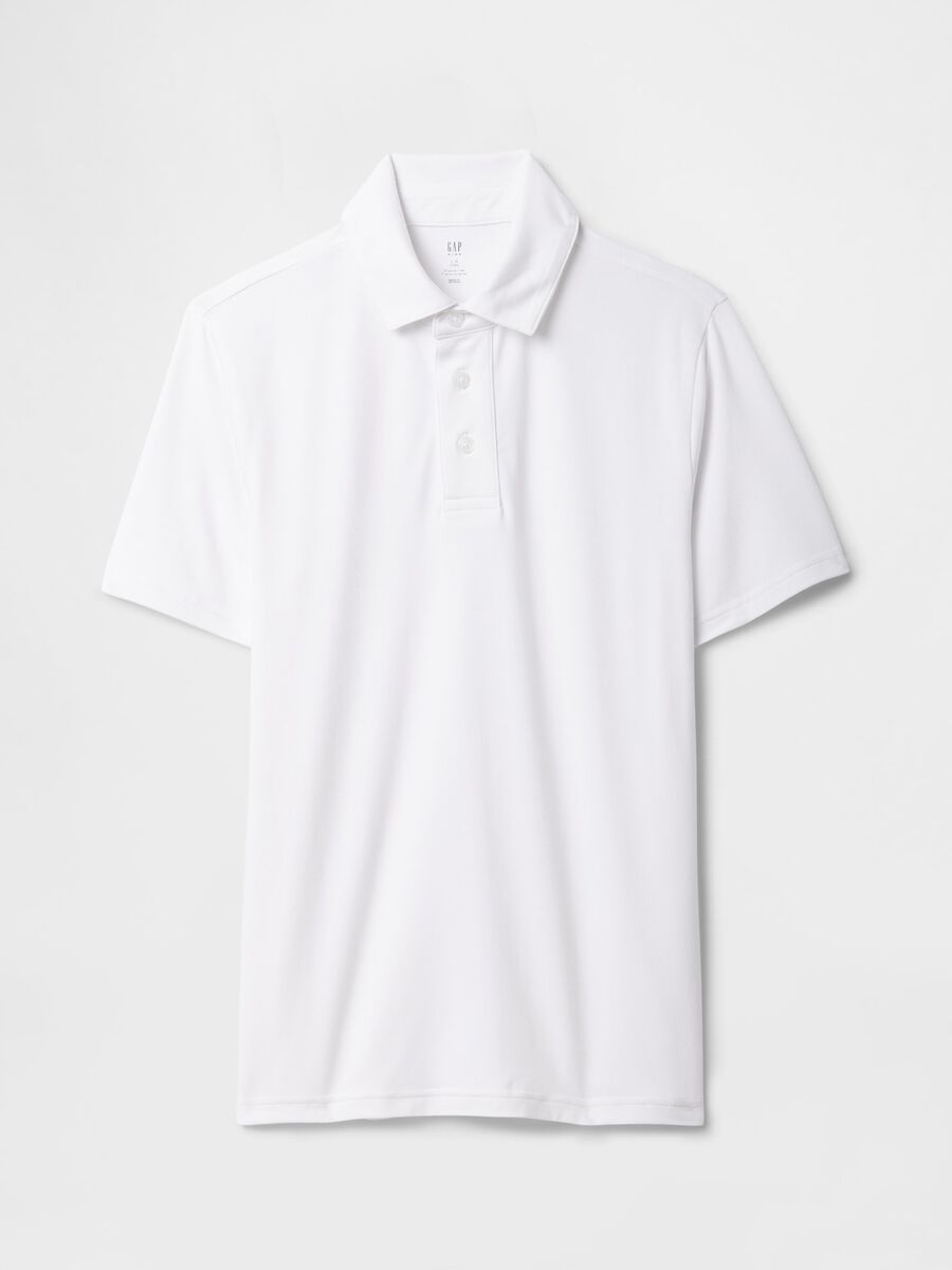 Short Sleeve Stretch Fabric Polo by GAP Kids Boy_3