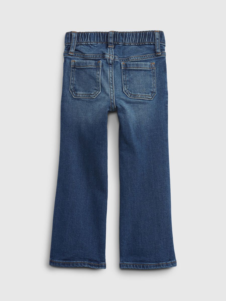 Flare-fit jeans with pockets Baby Girl_2